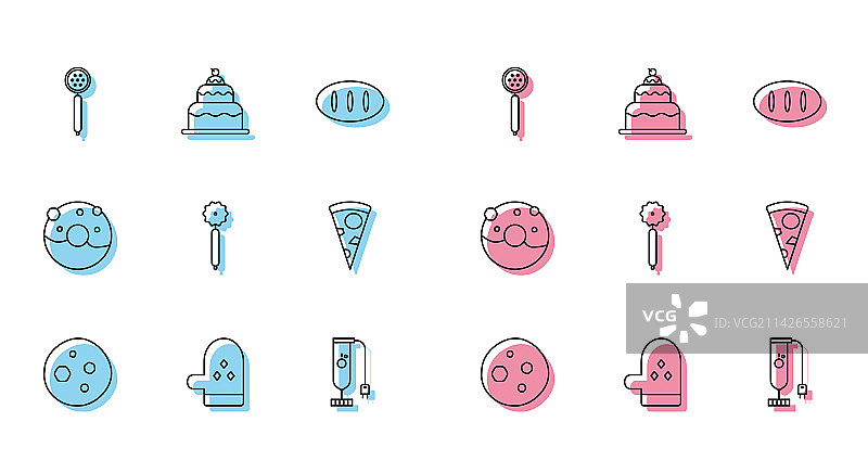 带巧克力的饼干和烤箱图片素材