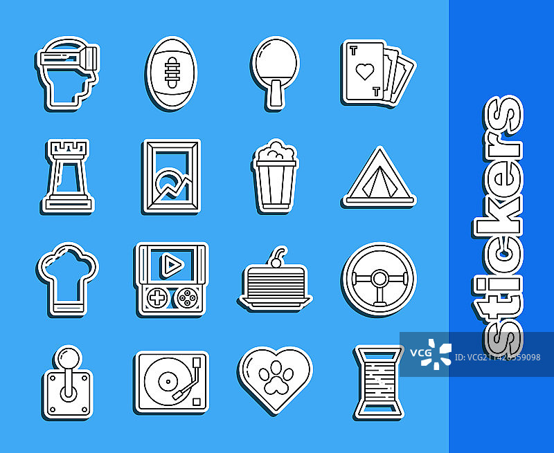 线轴上的缝纫线方向盘图片素材