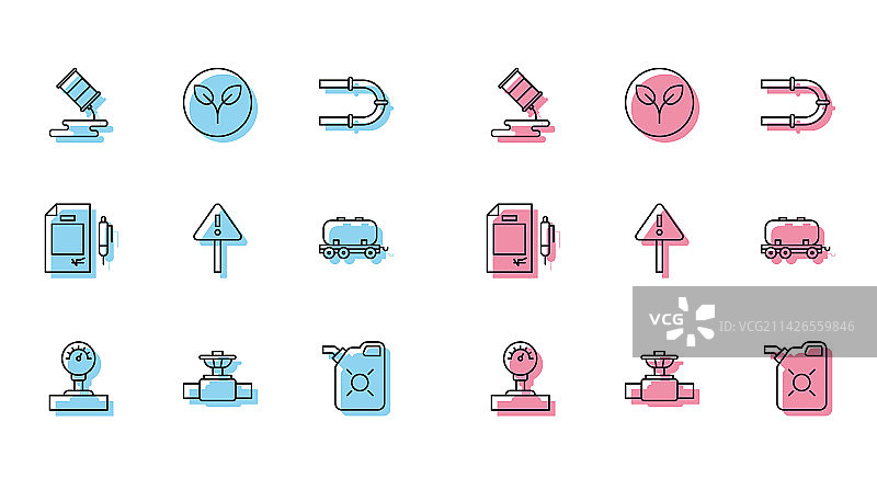 工业管道阀门刻度盘图片素材