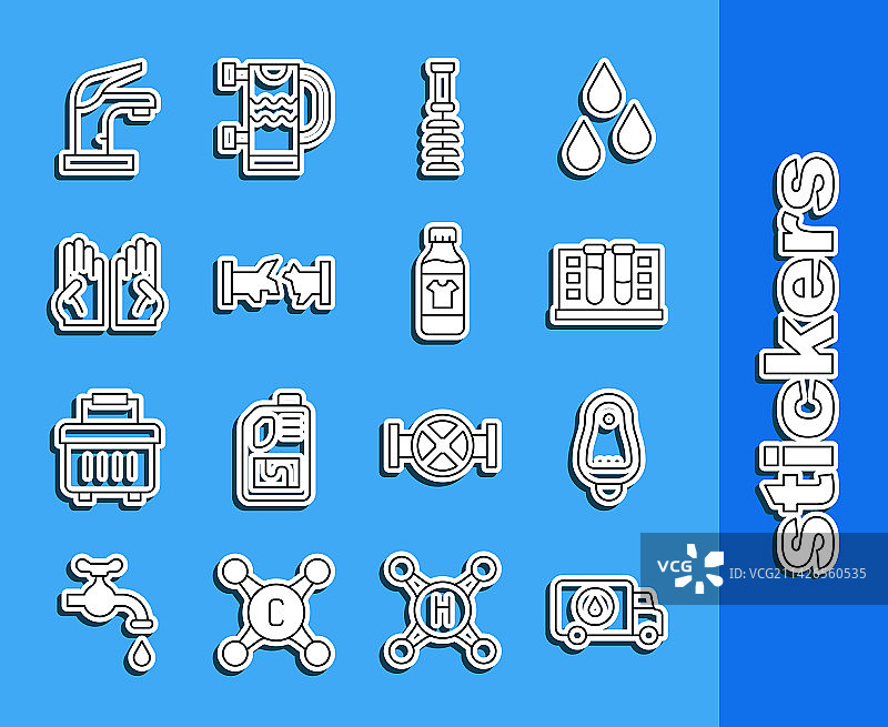 水管工服务车、马桶和小便池图片素材