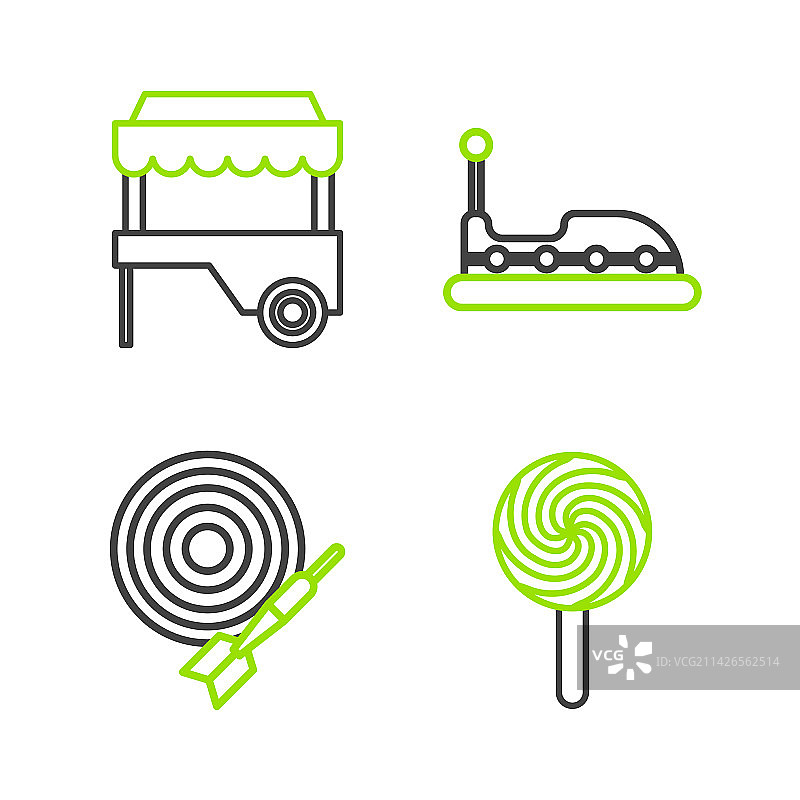 棒棒糖、飞镖盘和飞镖图片素材