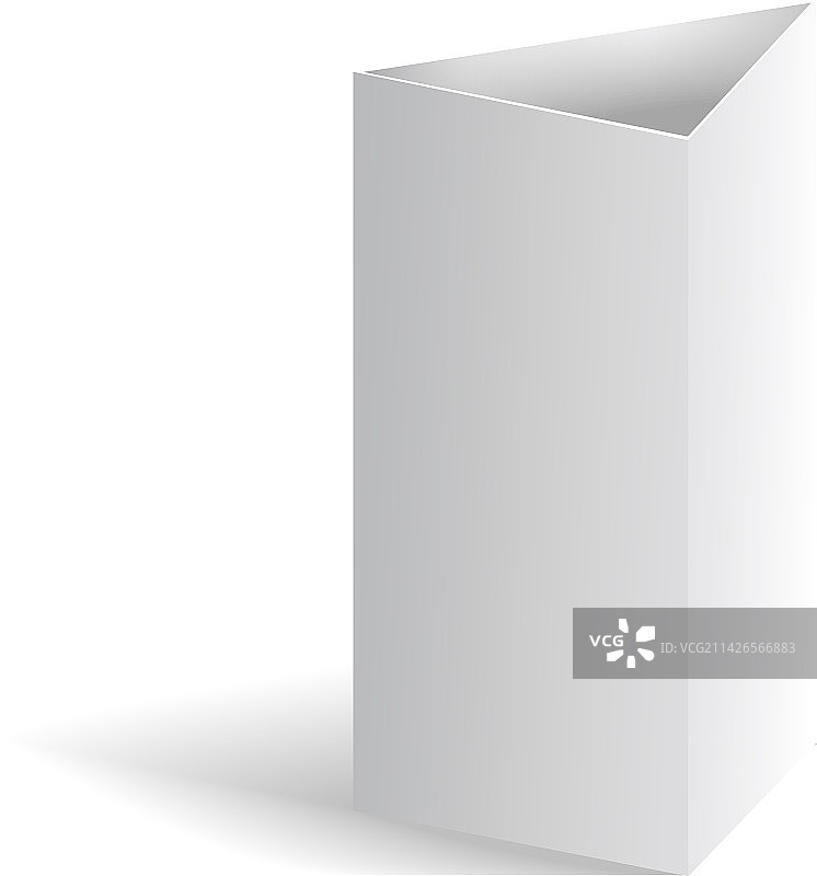 逼真的桌面立牌样机三角形纸质促销图片素材