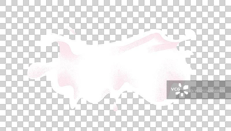 白色牛奶飞溅插画元素图片素材