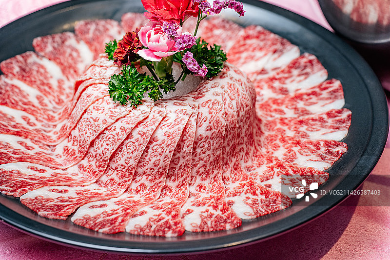 雪花牛肉图片素材