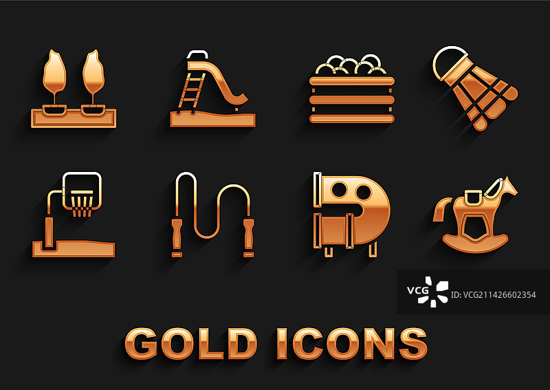 跳绳、羽毛球与马鞍图片素材