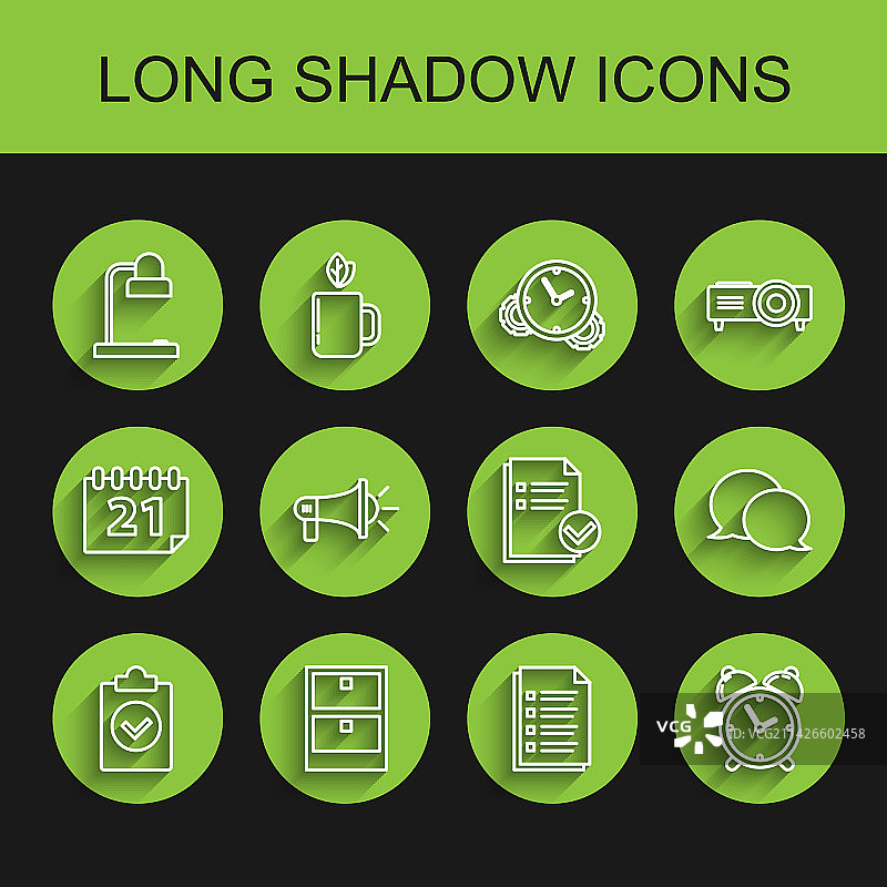 线条已完成任务档案文件抽屉设计图片素材