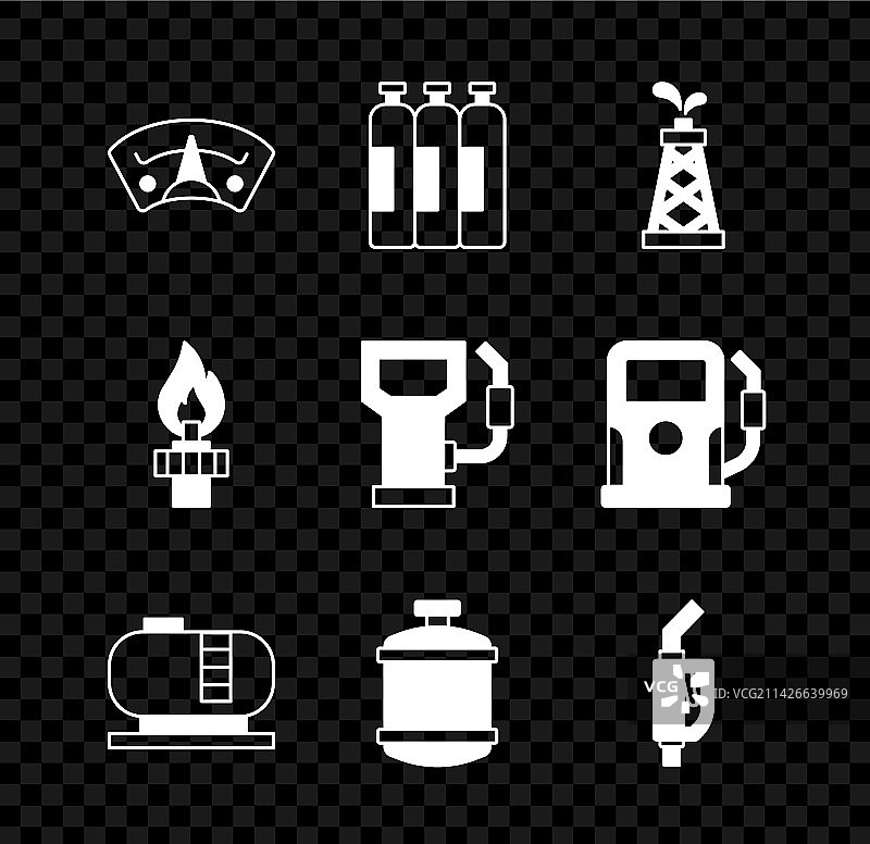 马达气压计工业用油缸罐合集图片素材