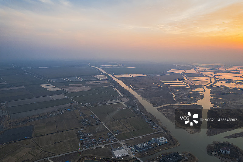 江苏省盐城九龙口国家湿地公园图片素材