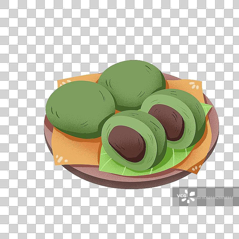 清明节可爱卡通元素图片素材