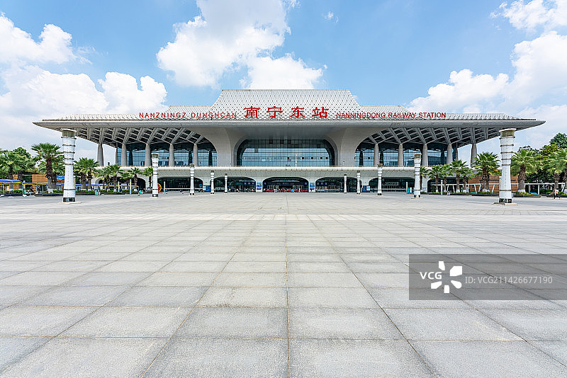 中国广西南宁东站图片素材