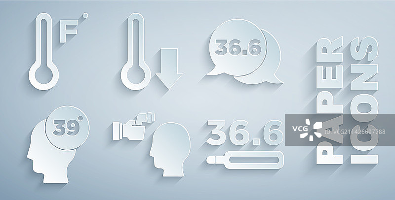 检查体温医用温度计图片素材