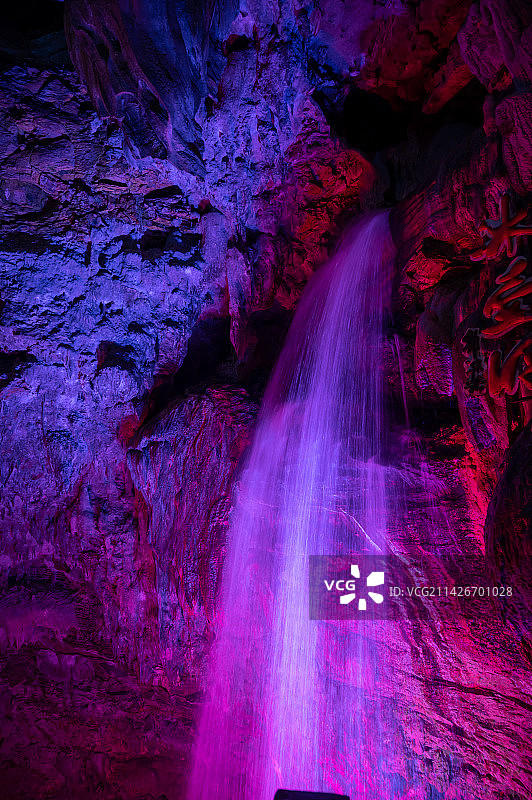 金华双龙洞景区洞内奇观图片素材