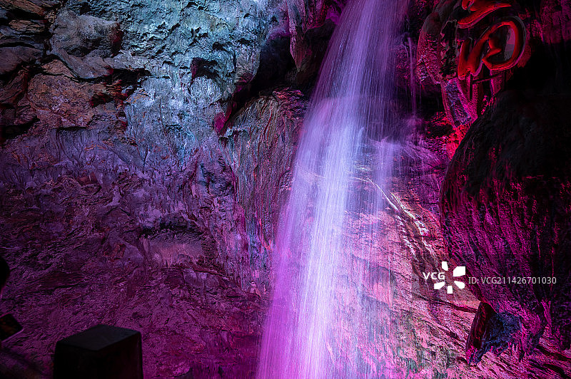金华双龙洞景区洞内奇观图片素材