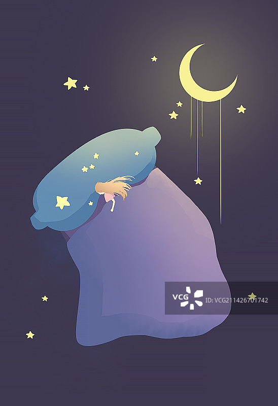 晚安好梦图片素材