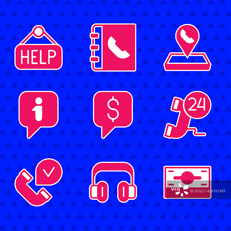 付费支持耳机和纸币图片素材