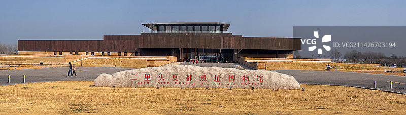 中国河南省洛阳市二里头夏都遗址博物馆图片素材
