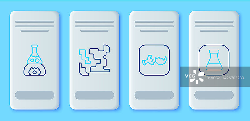 燃烧的 газообразный 烧瓶试管图片素材