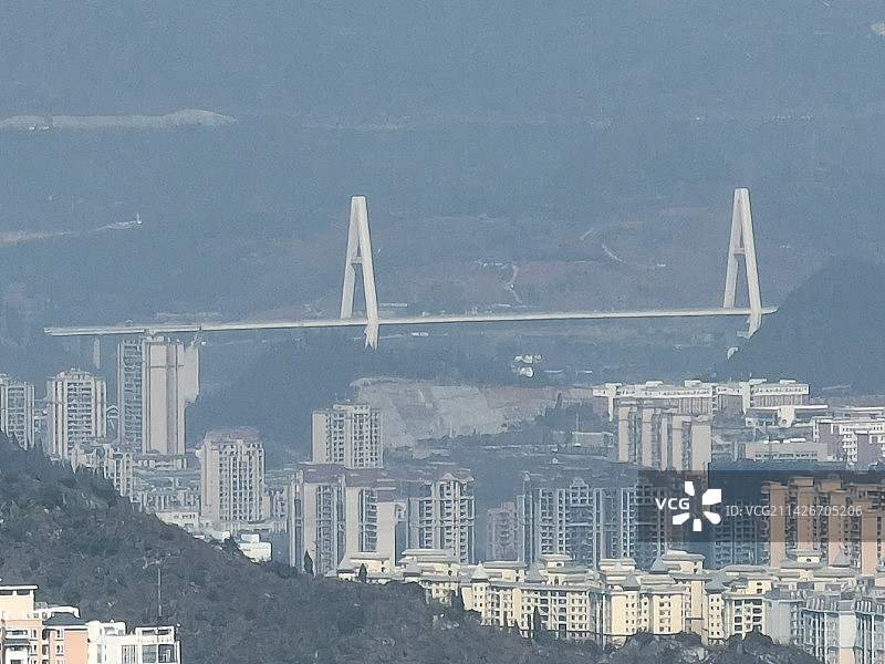 《贵州兴义马岭河大桥》图片素材