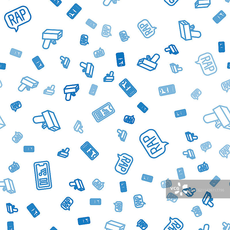 线性音乐播放器、说唱音乐和钱枪图片素材