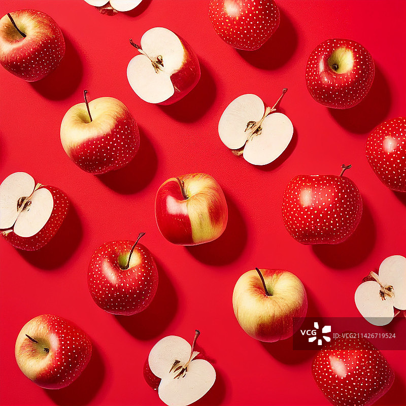 镜头里的苹果图片素材