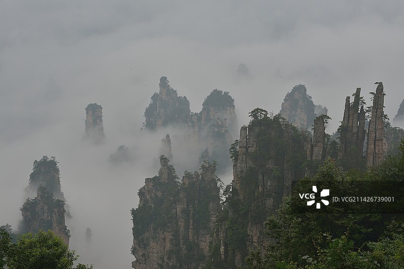 张家界武陵源图片素材