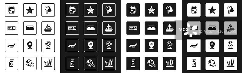 酒店门锁钥匙房间床机票素材图片素材