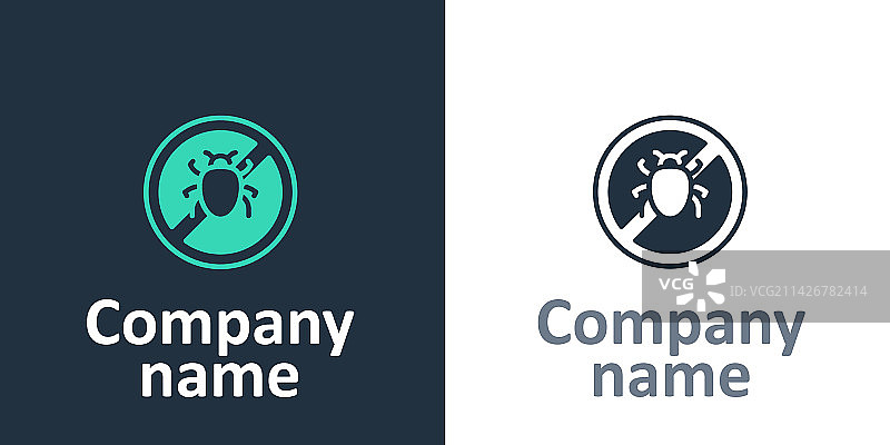 停止科罗拉多甲虫图标标志图片素材