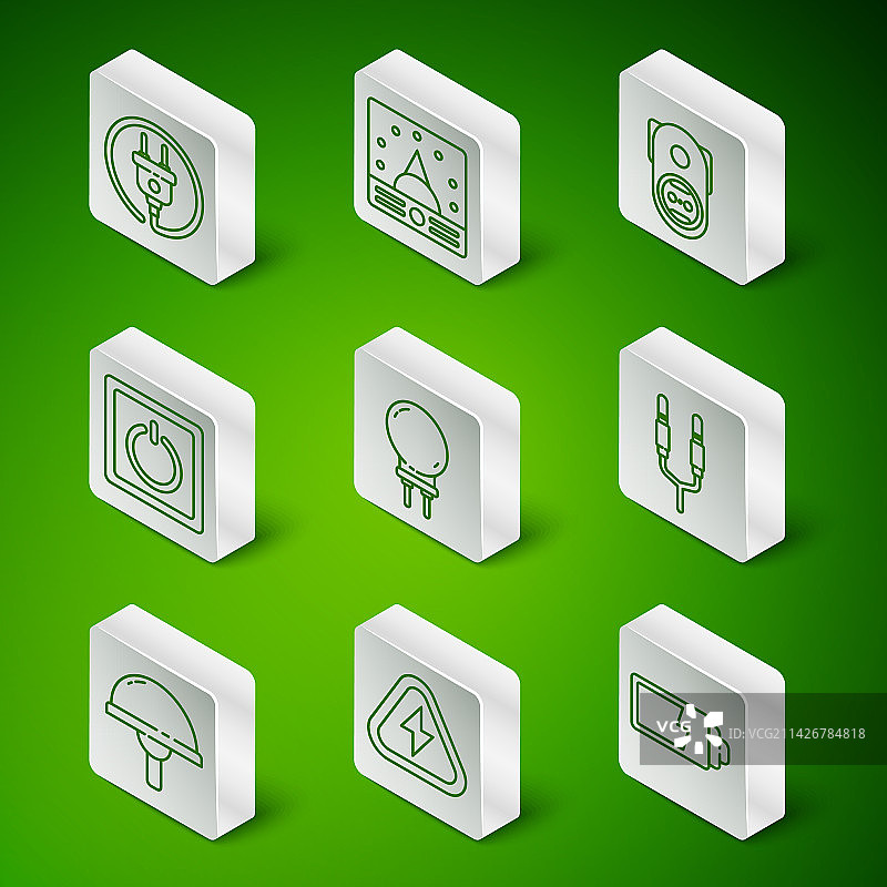 电池电量指示器高电量图片素材