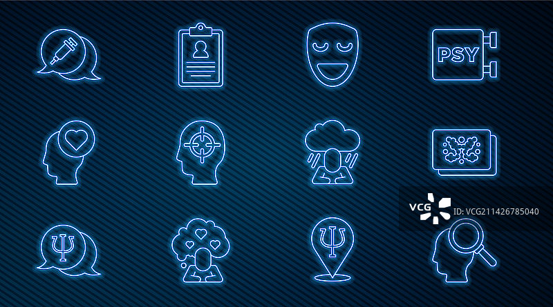 发现问题墨迹测试图片素材