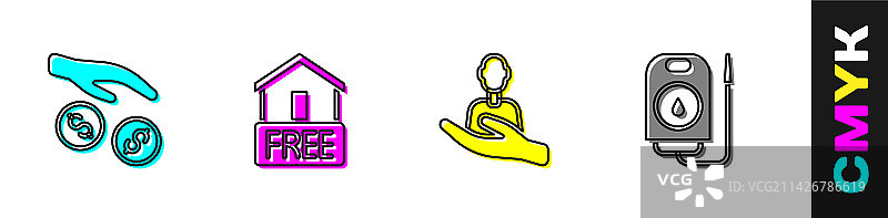 捐赠和慈善免费送货上门图片素材