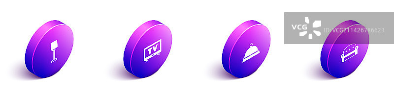 2.5D台灯智能电视图片素材