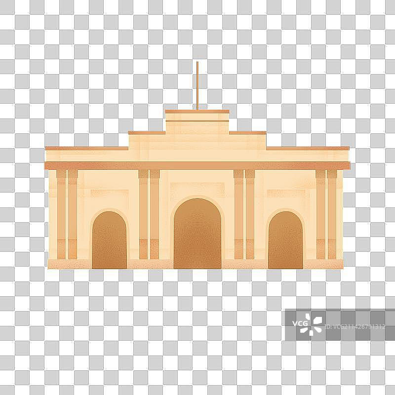 南京总统府建筑元素图片素材