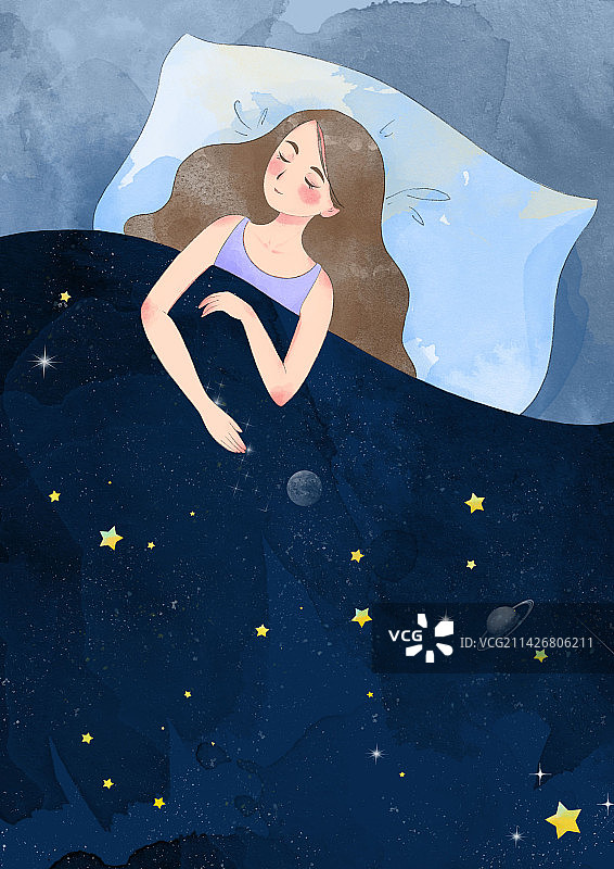 睡眠日图片素材