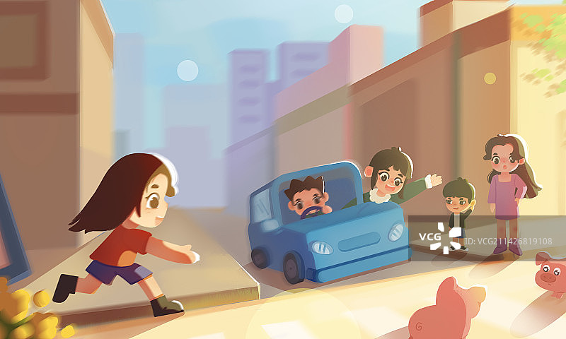 大家都拥挤在路口等公交图片素材