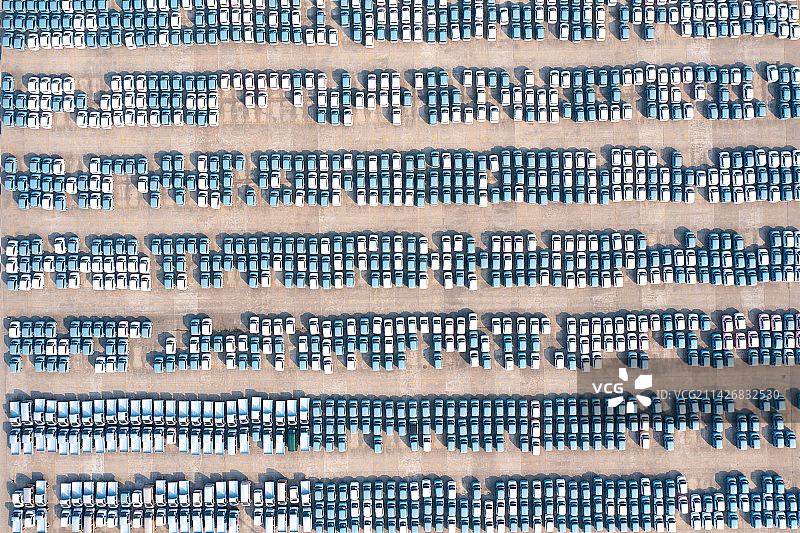 汽车生产，停车场，仓库图片素材