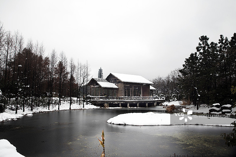 冬日雪景图片素材