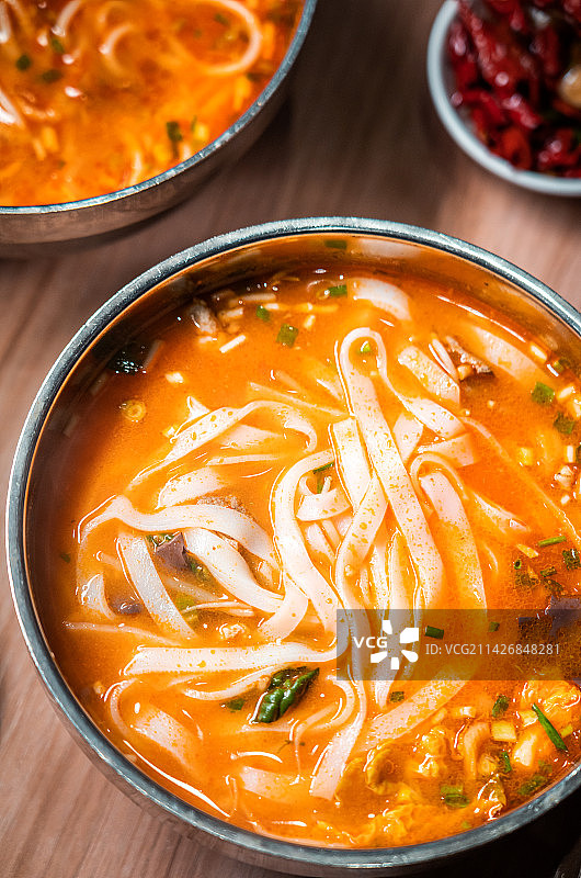 酸汤粉图片素材