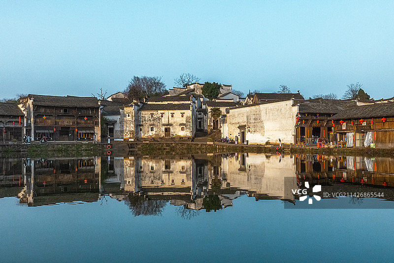 浙江省金华市兰溪市诸葛八卦村图片素材