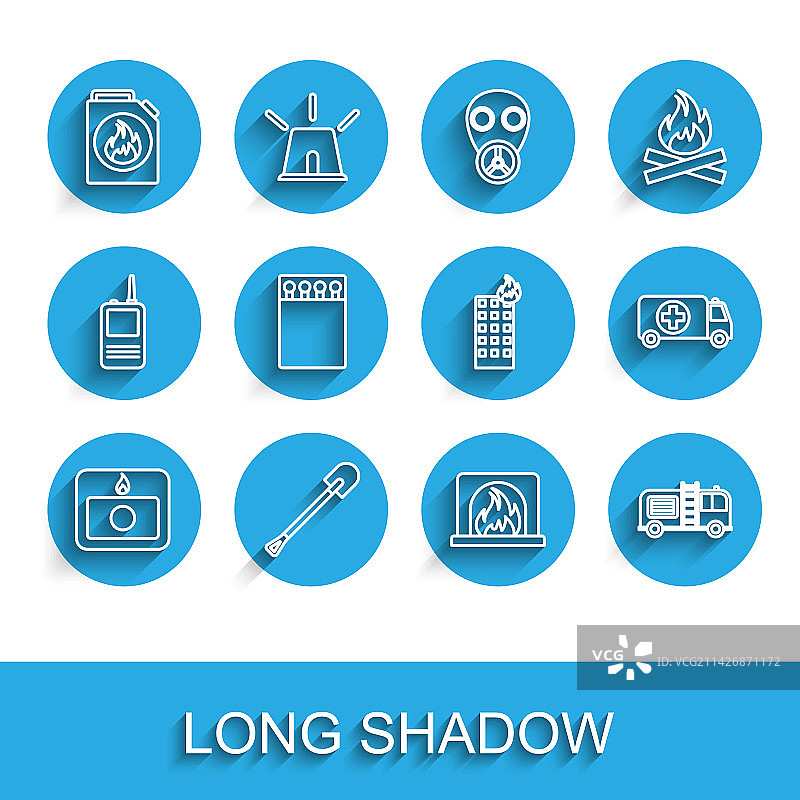 火灾报警系统铲车图片素材