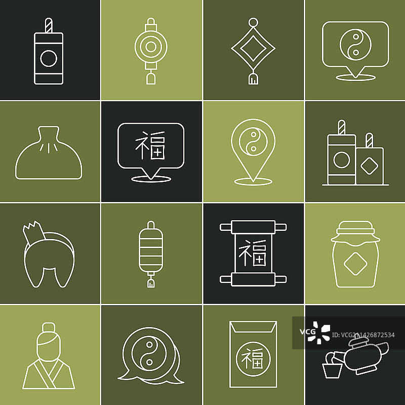 中式茶道 蜂蜜罐图片素材