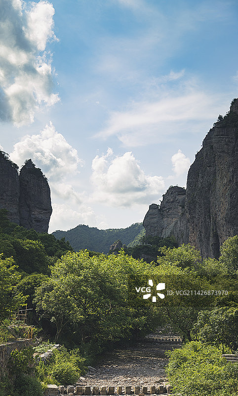 浙江·温州（乐清雁荡镇）｜雁荡山风景名胜区（国家森林公园）｜灵峰景区（双笋峰、天冠峰）图片素材