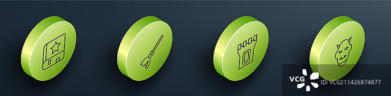 2.5D线条古代魔法书女巫图片素材