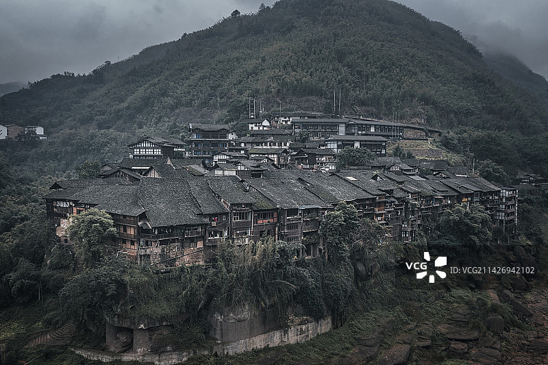 贵州丙安古镇图片素材
