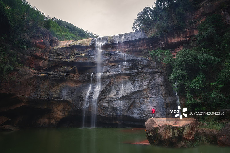 贵州赤水大瀑布图片素材