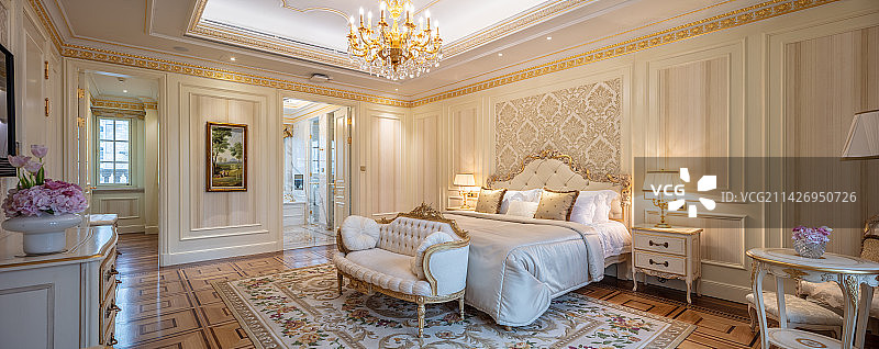 样板间卧室图片素材