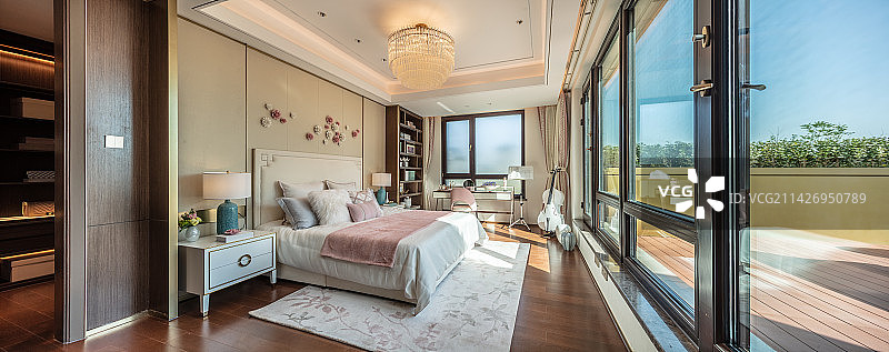 样板间卧室图片素材