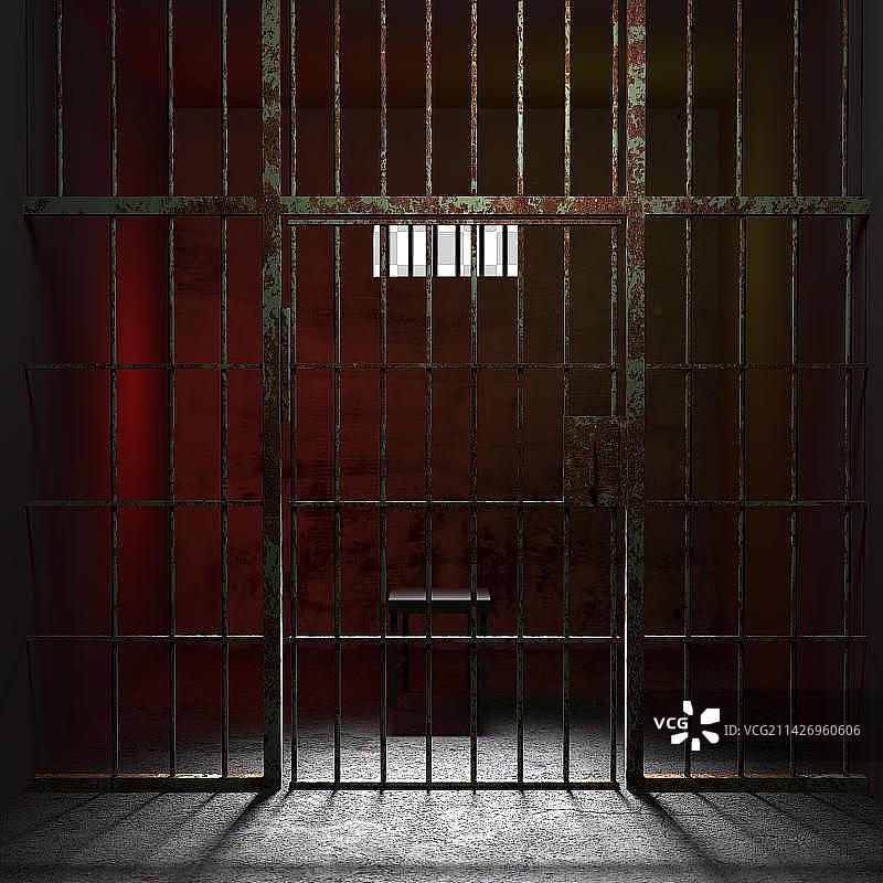 监狱牢房图片素材