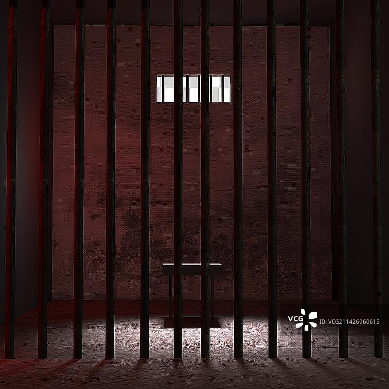监狱牢房图片素材