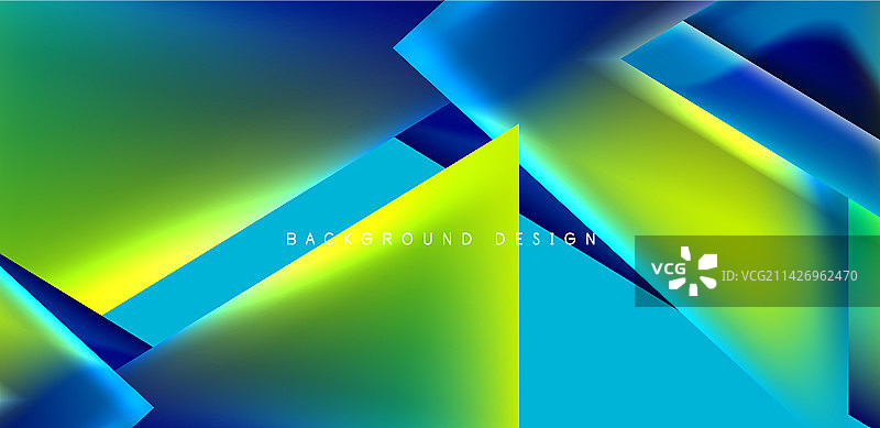 抽象烘焙与重叠三角形和图片素材