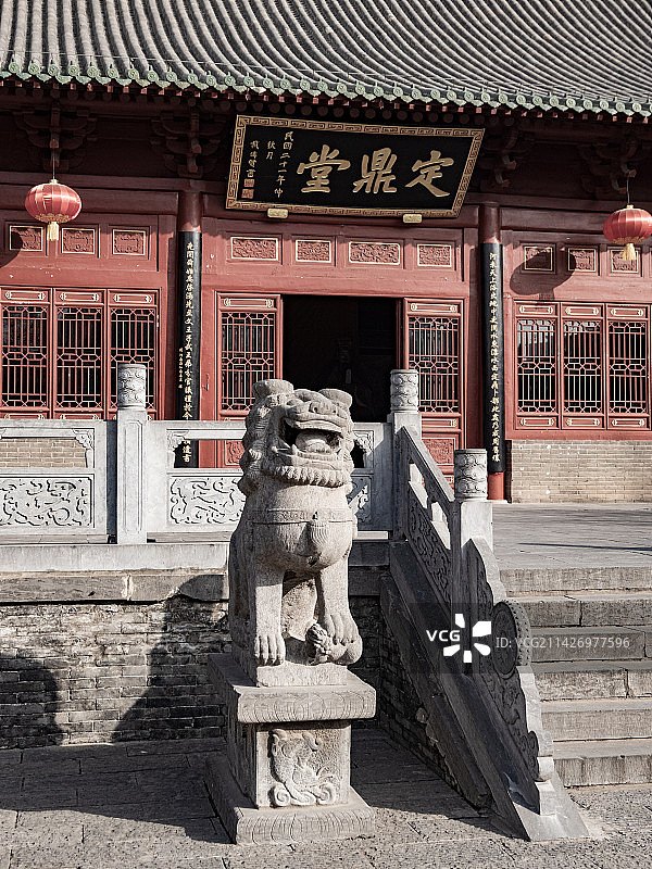 中国河南洛阳周公庙 全国重点文物保护单位图片素材